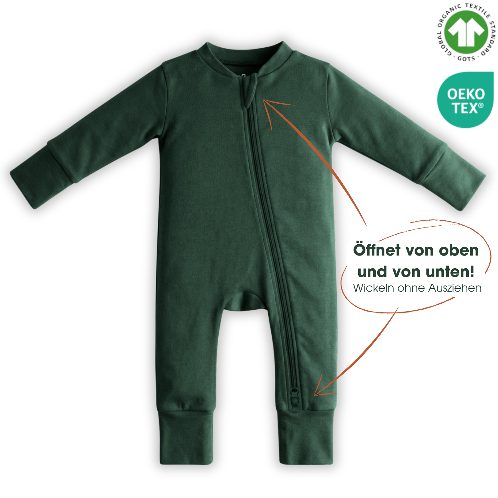 Mitwachsender Schlafanzug