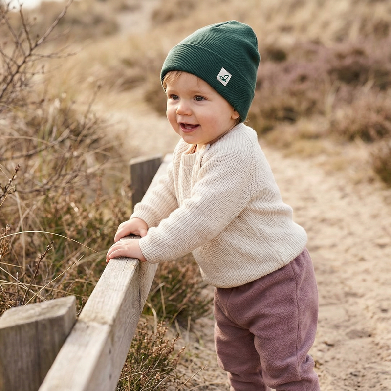 Emmy Beanie - Forest Green