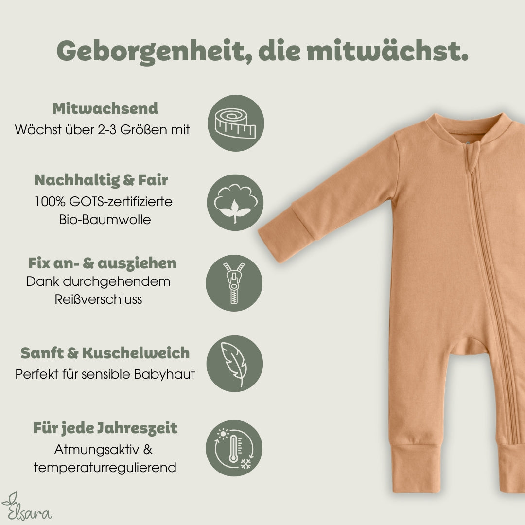 Cloudy Schlafanzug - Peachy