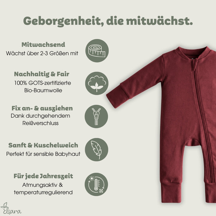 Cloudy Schlafanzug - Wild Berry