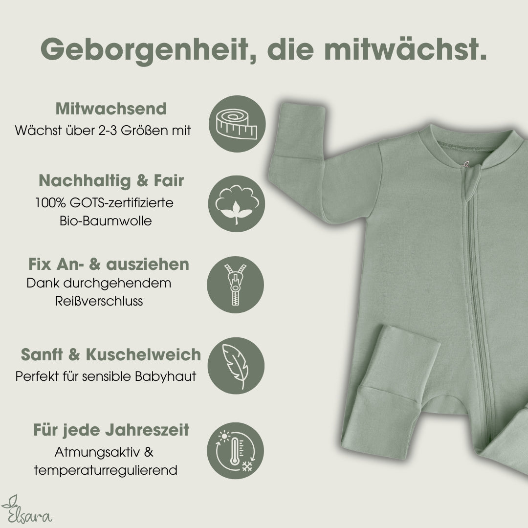 Cloudy Schlafanzug - Mint
