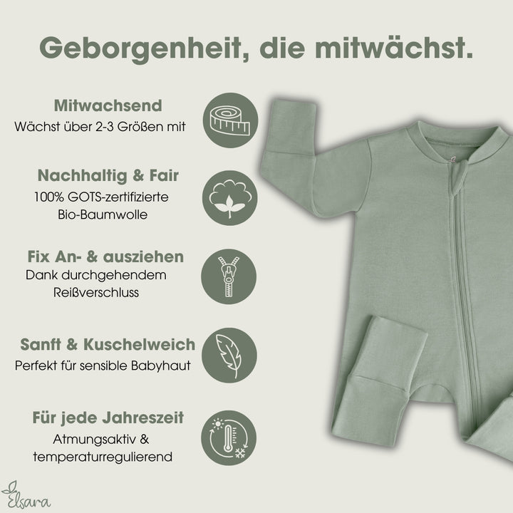 Cloudy Schlafanzug - Mint