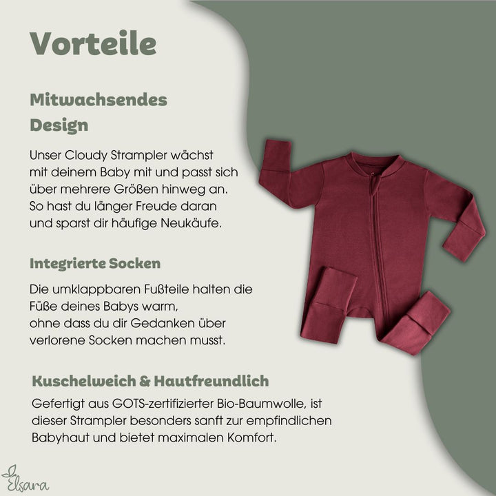 Cloudy Schlafanzug - Wild Berry